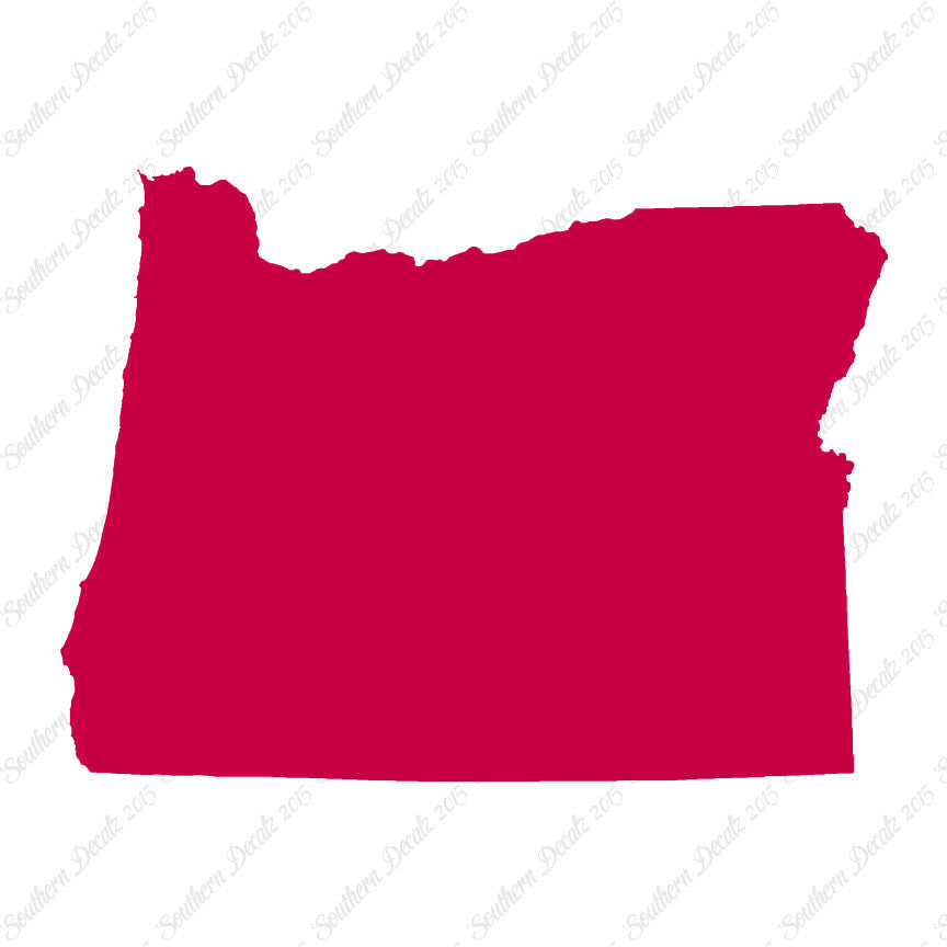 Oregon State Map