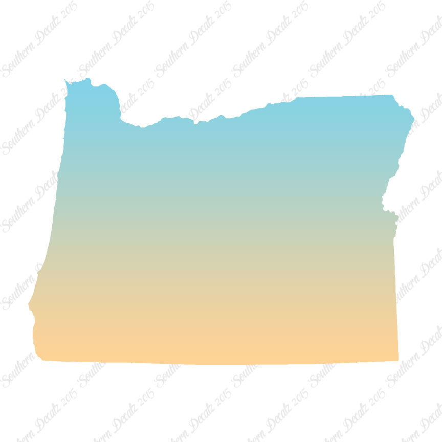 Oregon State Map