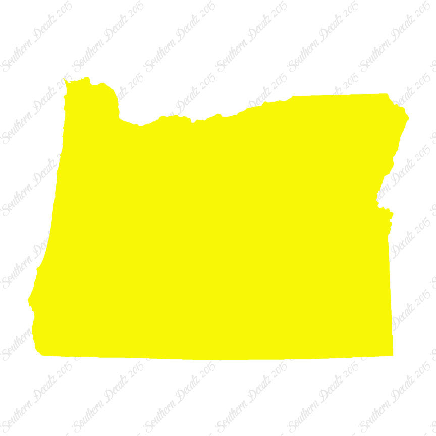 Oregon State Map