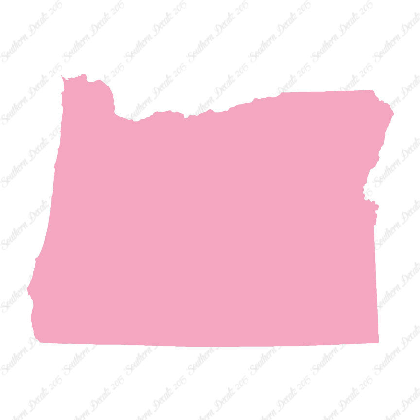 Oregon State Map