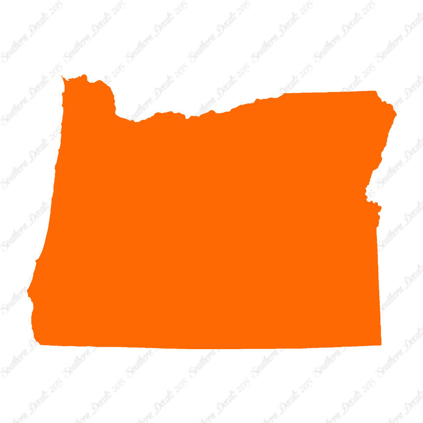 Oregon State Map