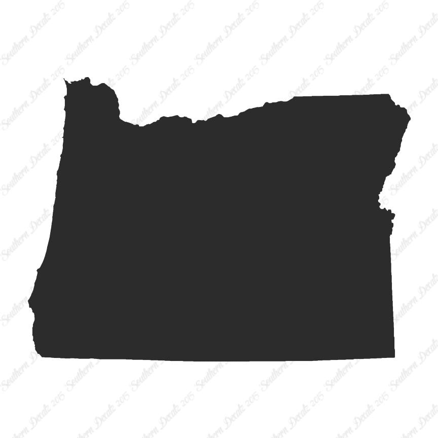 Oregon State Map
