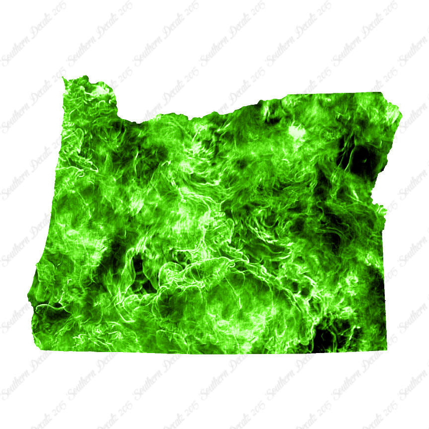 Oregon State Map