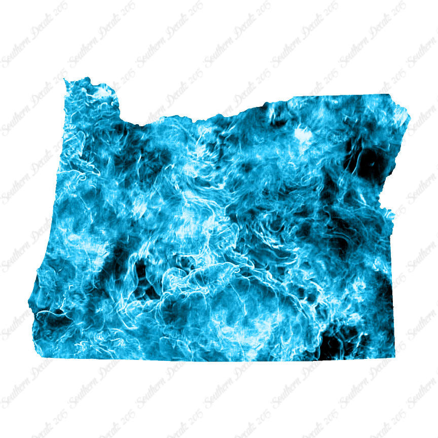 Oregon State Map