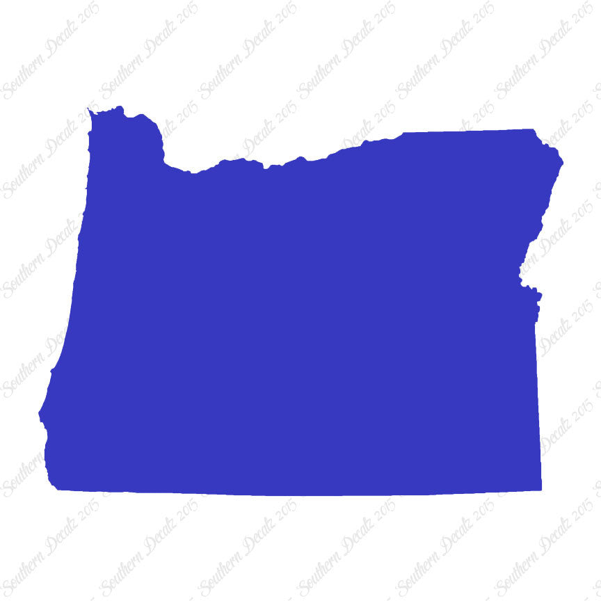 Oregon State Map
