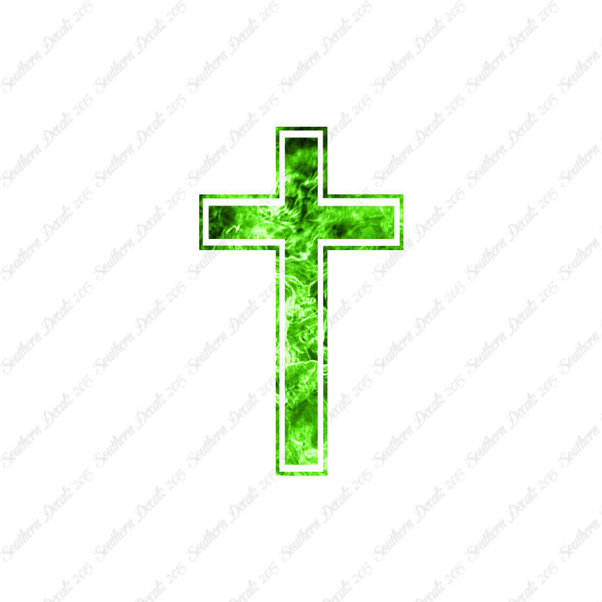 Outlined Cross