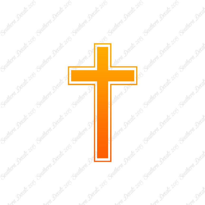 Outlined Cross