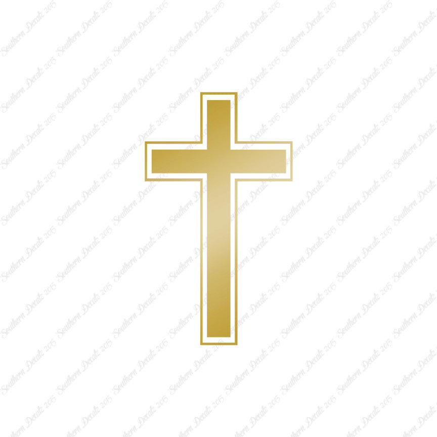 Outlined Cross