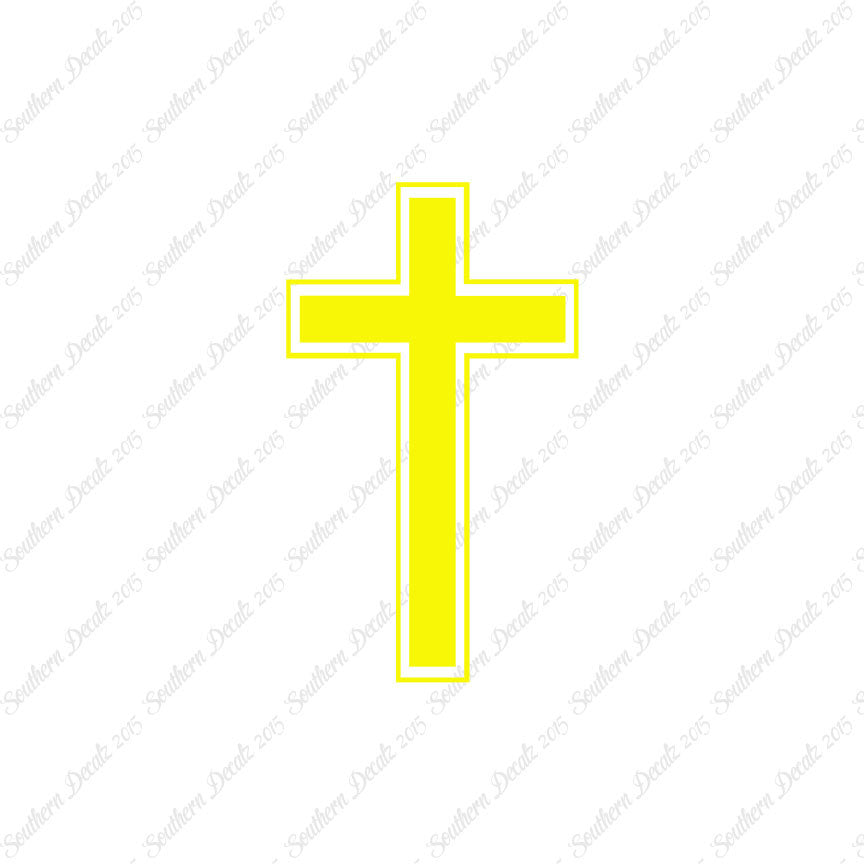 Outlined Cross