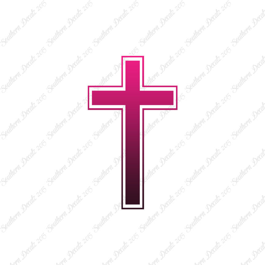 Outlined Cross