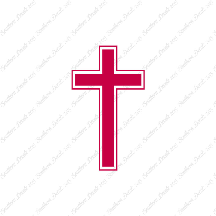 Outlined Cross