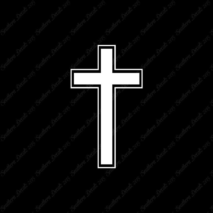 Outlined Cross