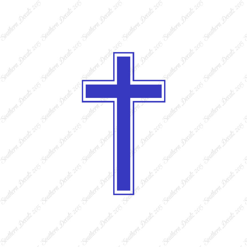 Outlined Cross