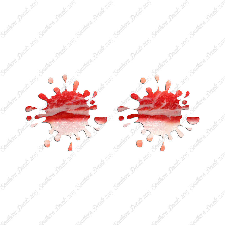 Pair Of Paint Splatter