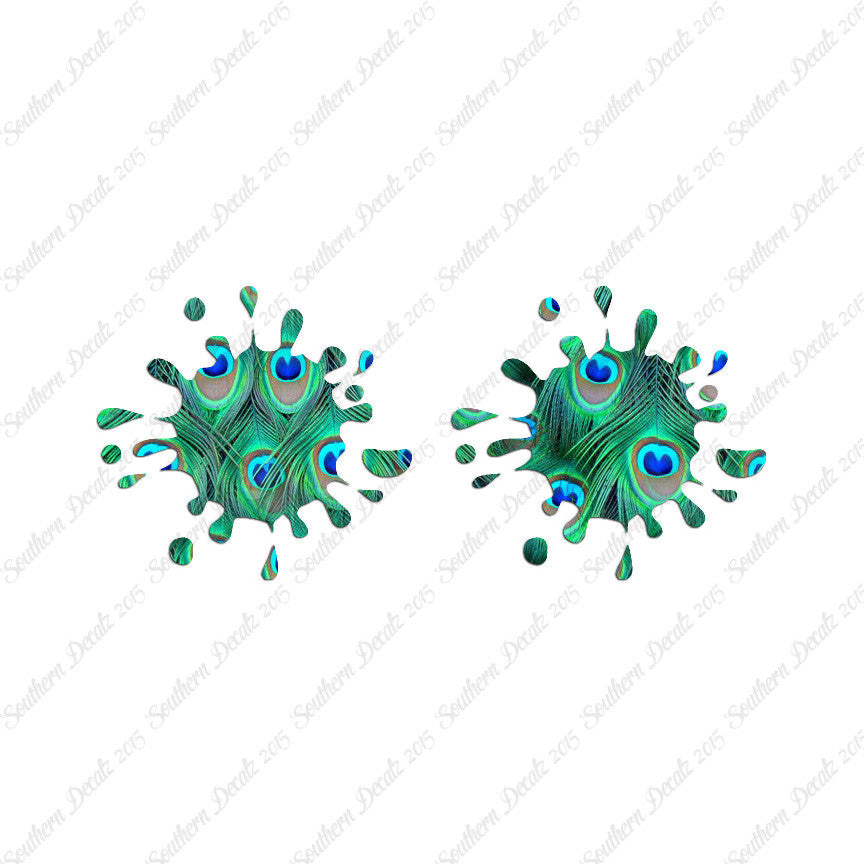 Pair Of Paint Splatter
