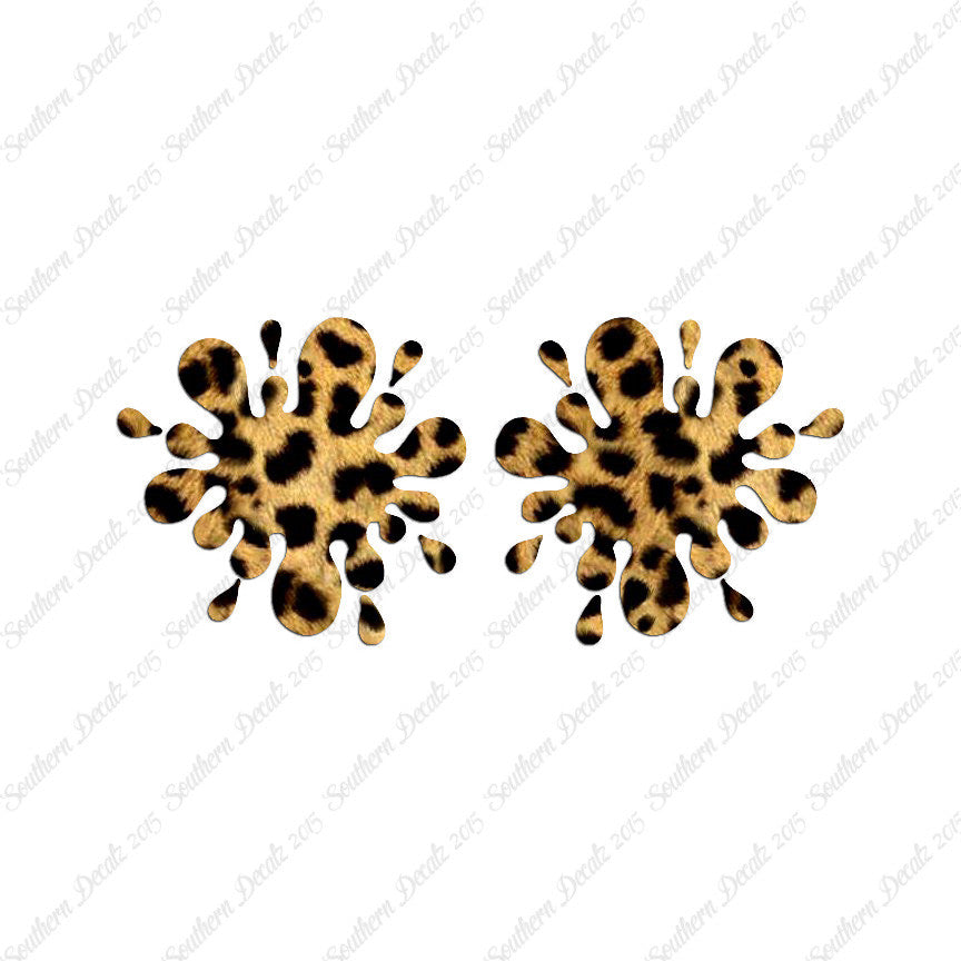 Pair Of Paint Ball Splatter
