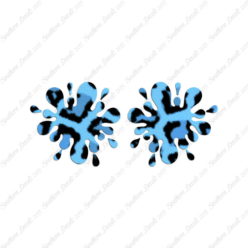 Pair Of Paint Ball Splatter
