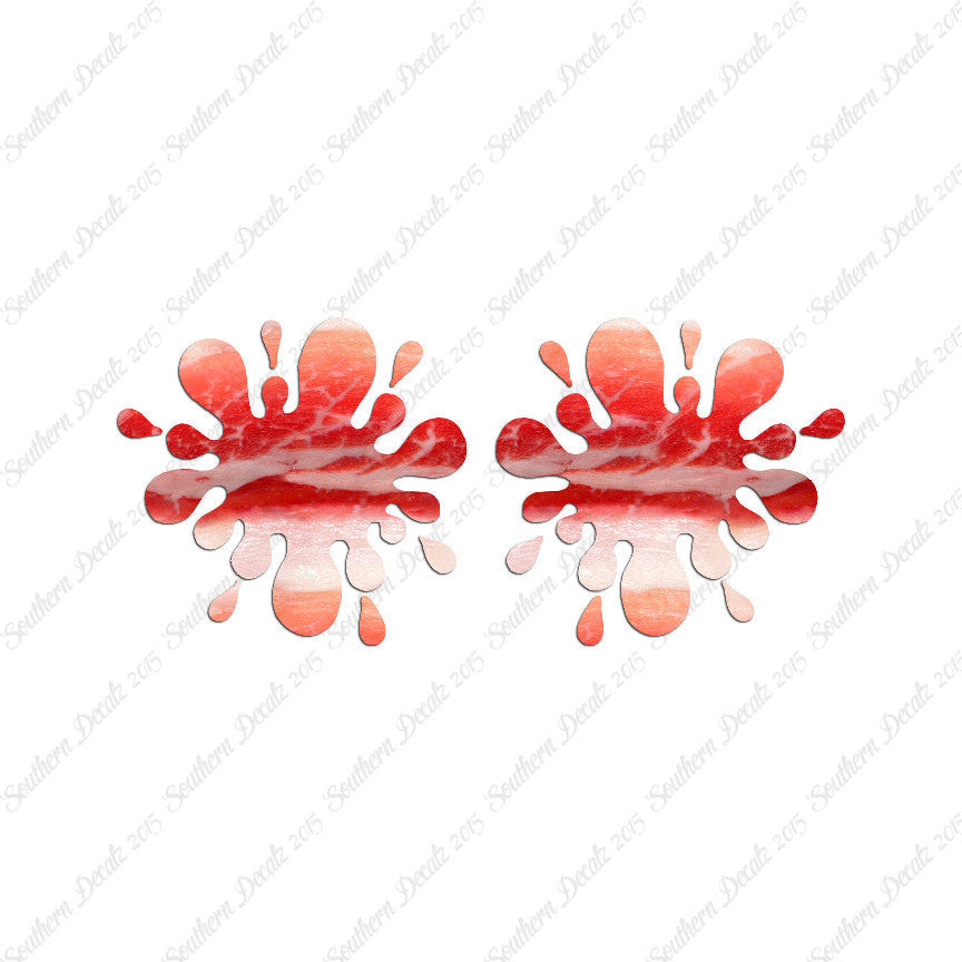 Pair Of Paint Ball Splatter