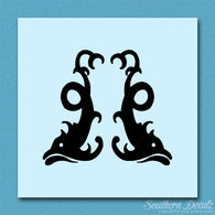 Pair Of Tribal Fish
