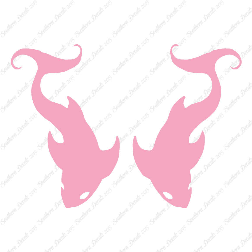 Pair Of Tribal Shark Fish