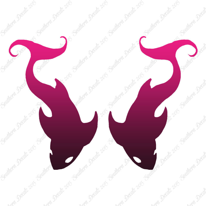 Pair Of Tribal Shark Fish