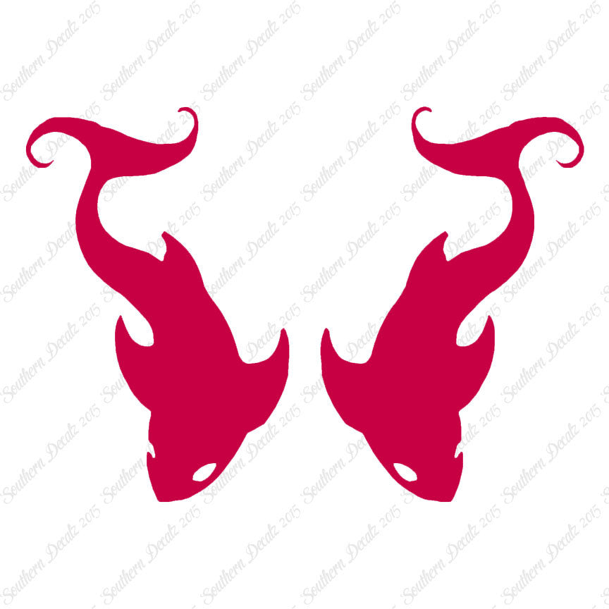 Pair Of Tribal Shark Fish