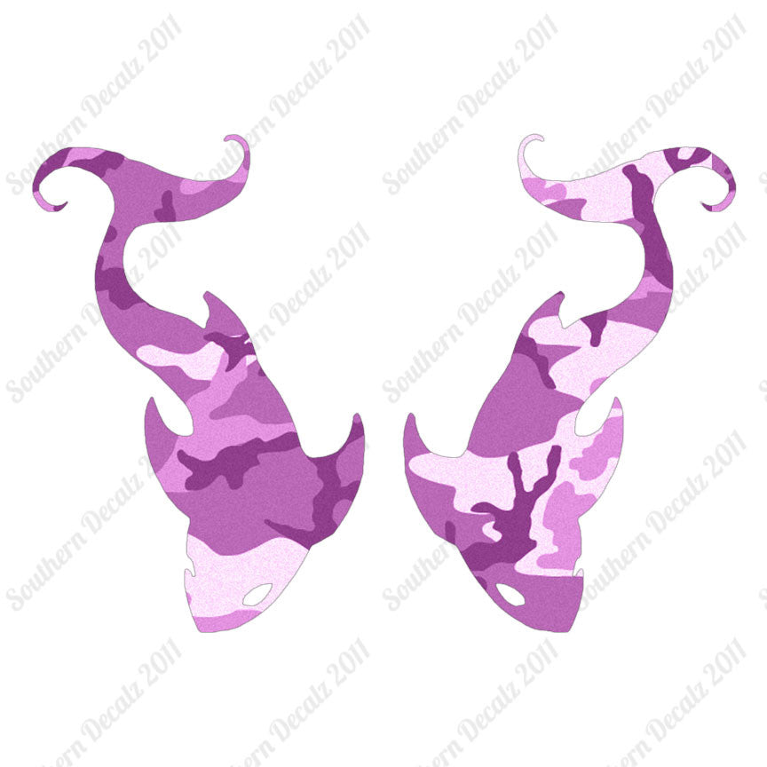 Pair Of Tribal Shark Fish