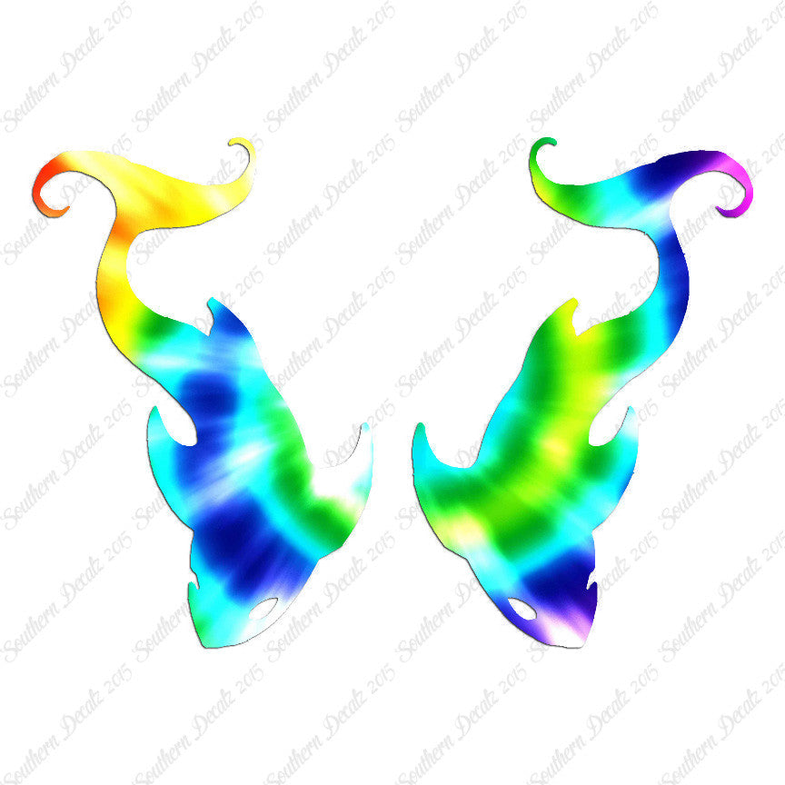 Pair Of Tribal Shark Fish