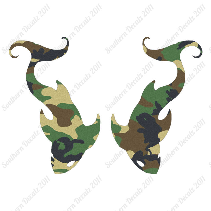Pair Of Tribal Shark Fish