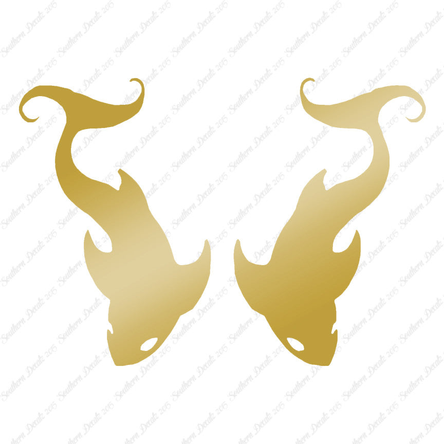 Pair Of Tribal Shark Fish