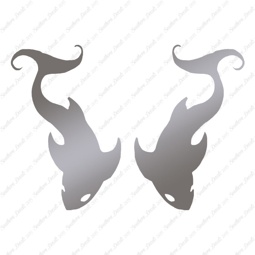 Pair Of Tribal Shark Fish