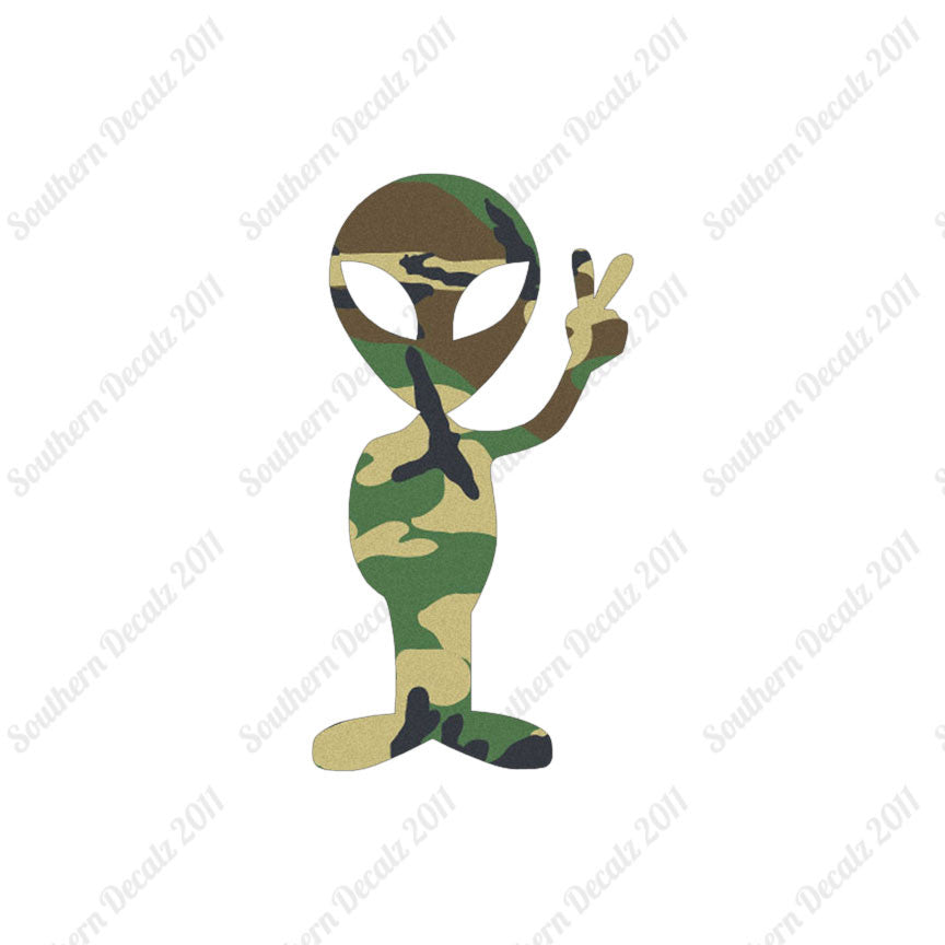 Peace Sign Alien
