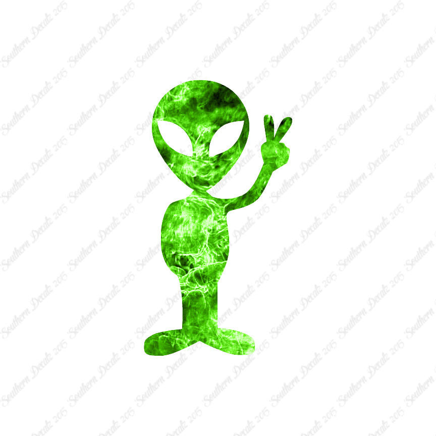 Peace Sign Alien