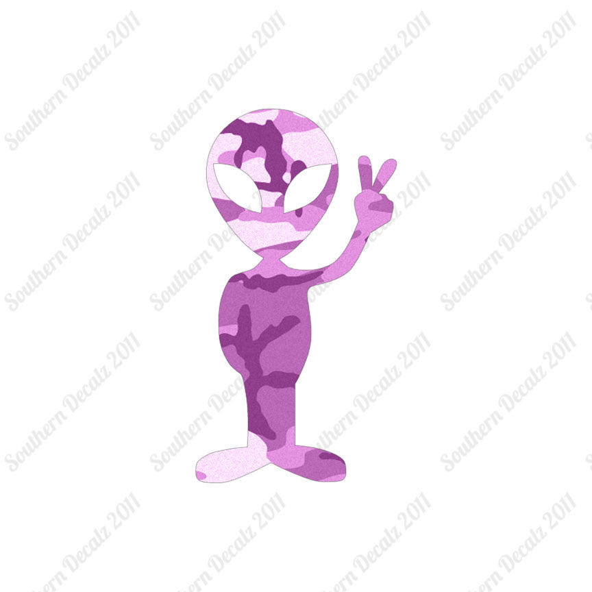 Peace Sign Alien