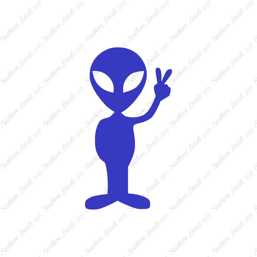 Peace Sign Alien
