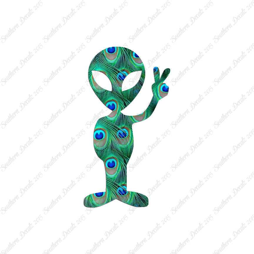 Peace Sign Alien