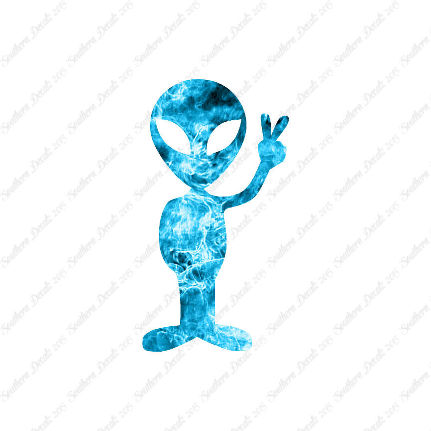 Peace Sign Alien