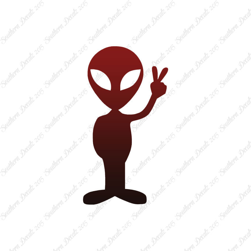 Peace Sign Alien
