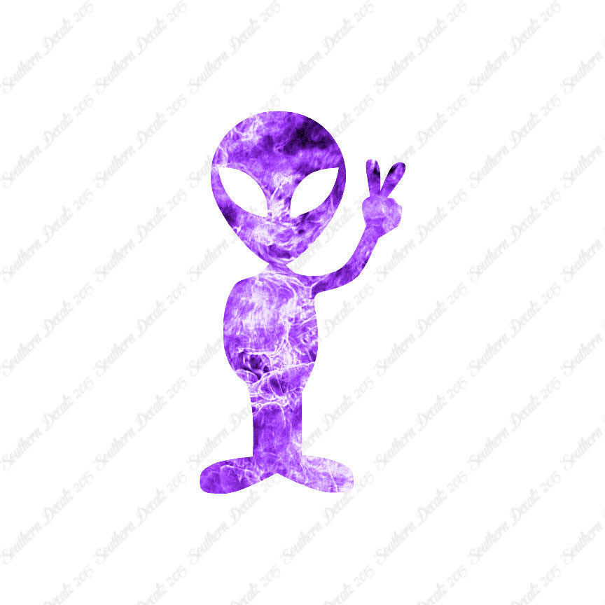 Peace Sign Alien