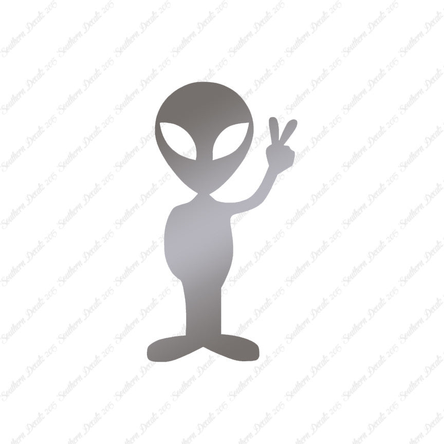 Peace Sign Alien
