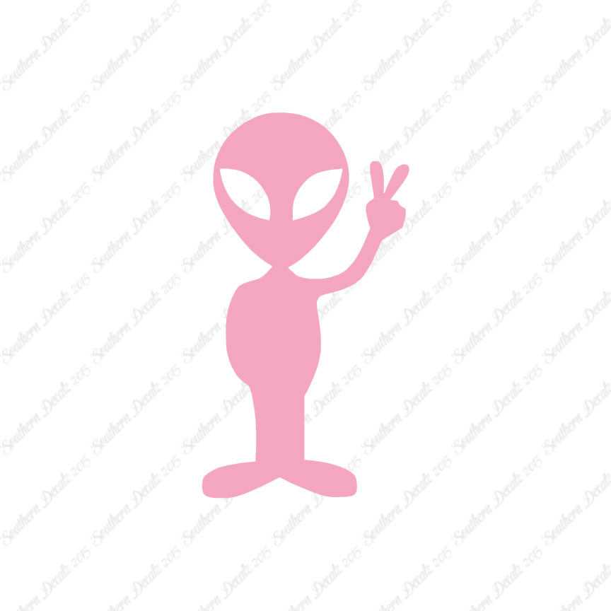 Peace Sign Alien