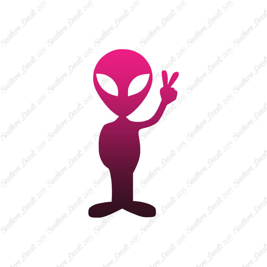 Peace Sign Alien
