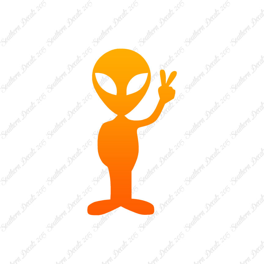 Peace Sign Alien
