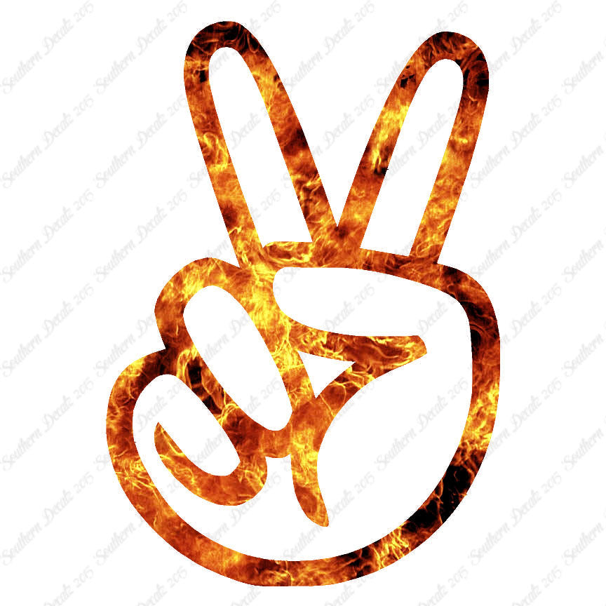 Peace Hand Sign