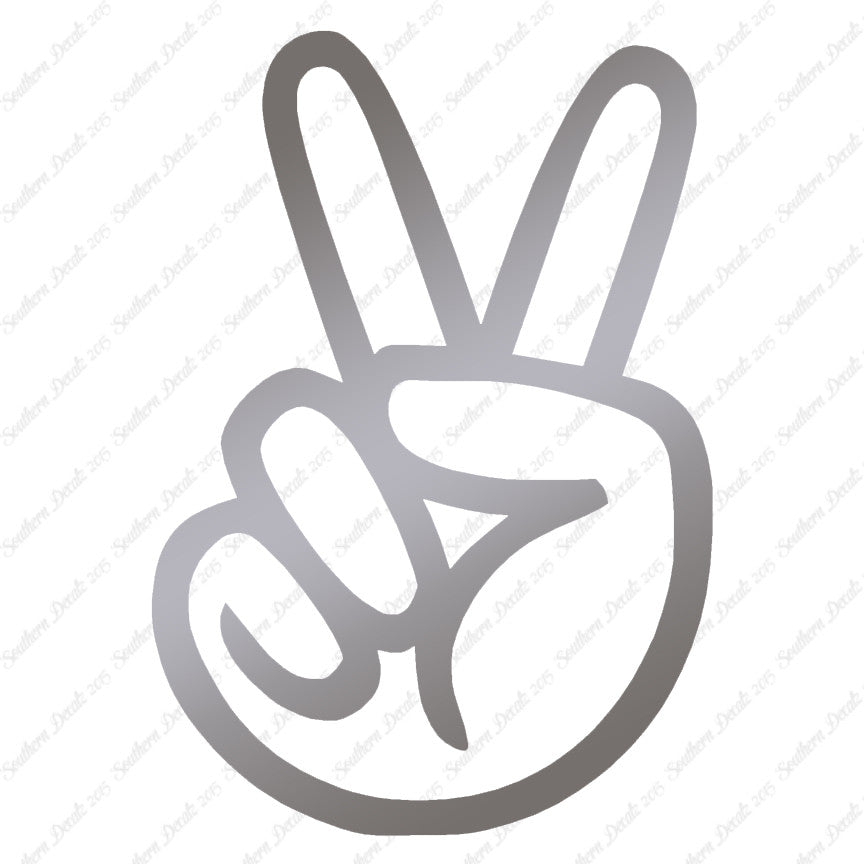Peace Hand Sign