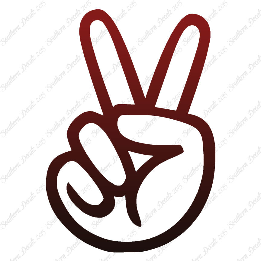 Peace Hand Sign