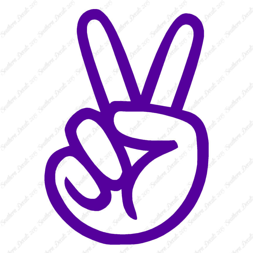 Peace Hand Sign