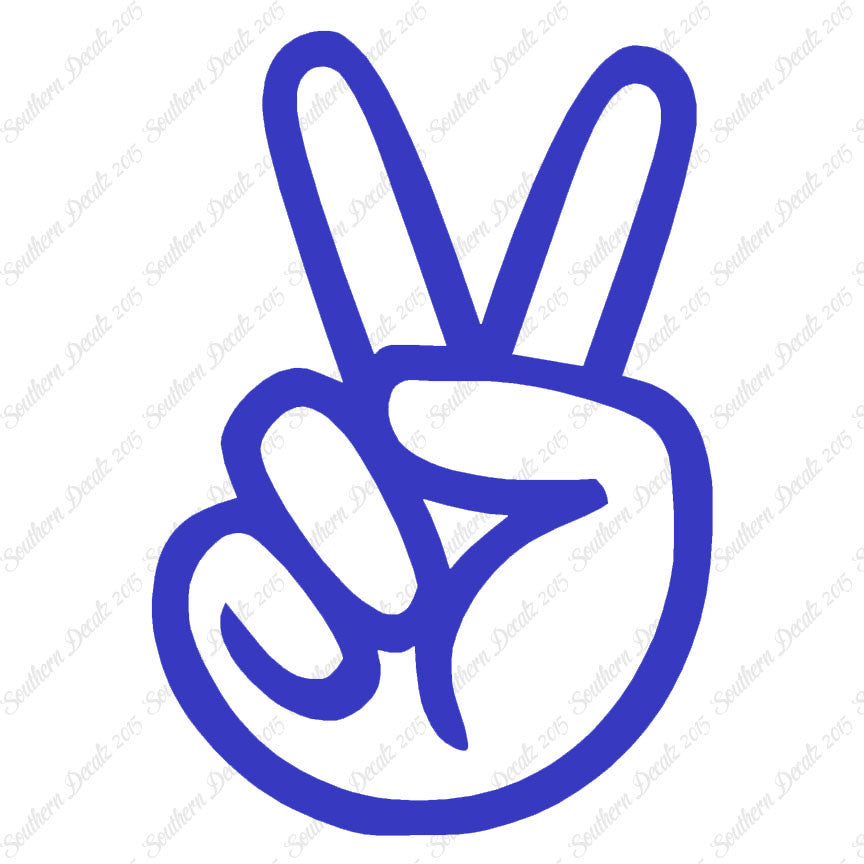 Peace Hand Sign