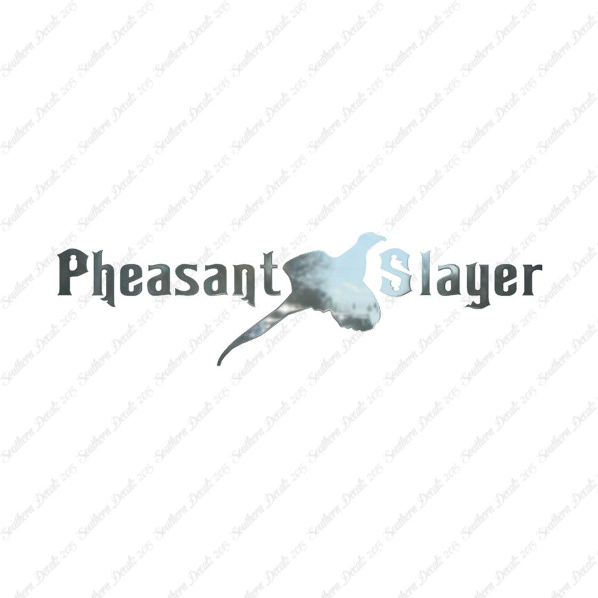 Pheasant Slayer Hunting