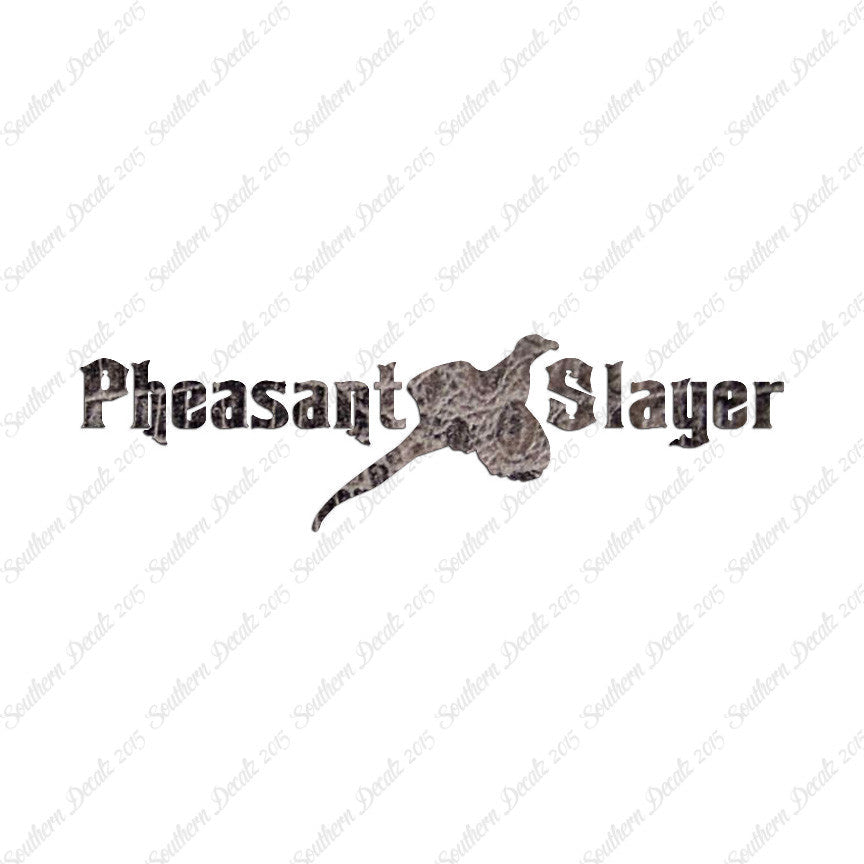 Pheasant Slayer Hunting